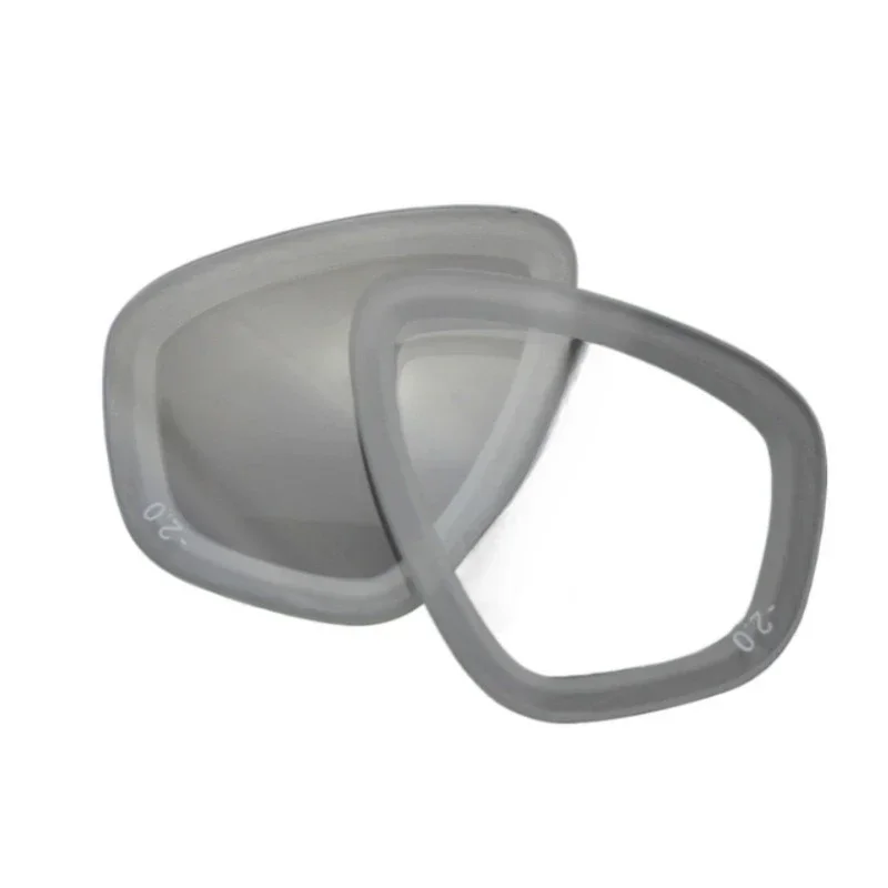 Myopia Diving Mask Lens with Glass Myopia and Tempered Lens