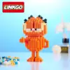 Linkgo Sanrio Micro Building Blocks SpongeBob Melody Cinnamoroll Mike Winnie The Pooh Mini Brick Figure Toy For Christmas 3