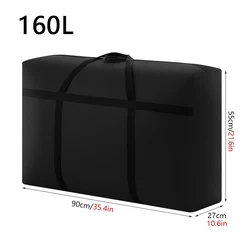 Extra Large Capacity Duffel Bag for Home Storage and Travel (XL 160L)
