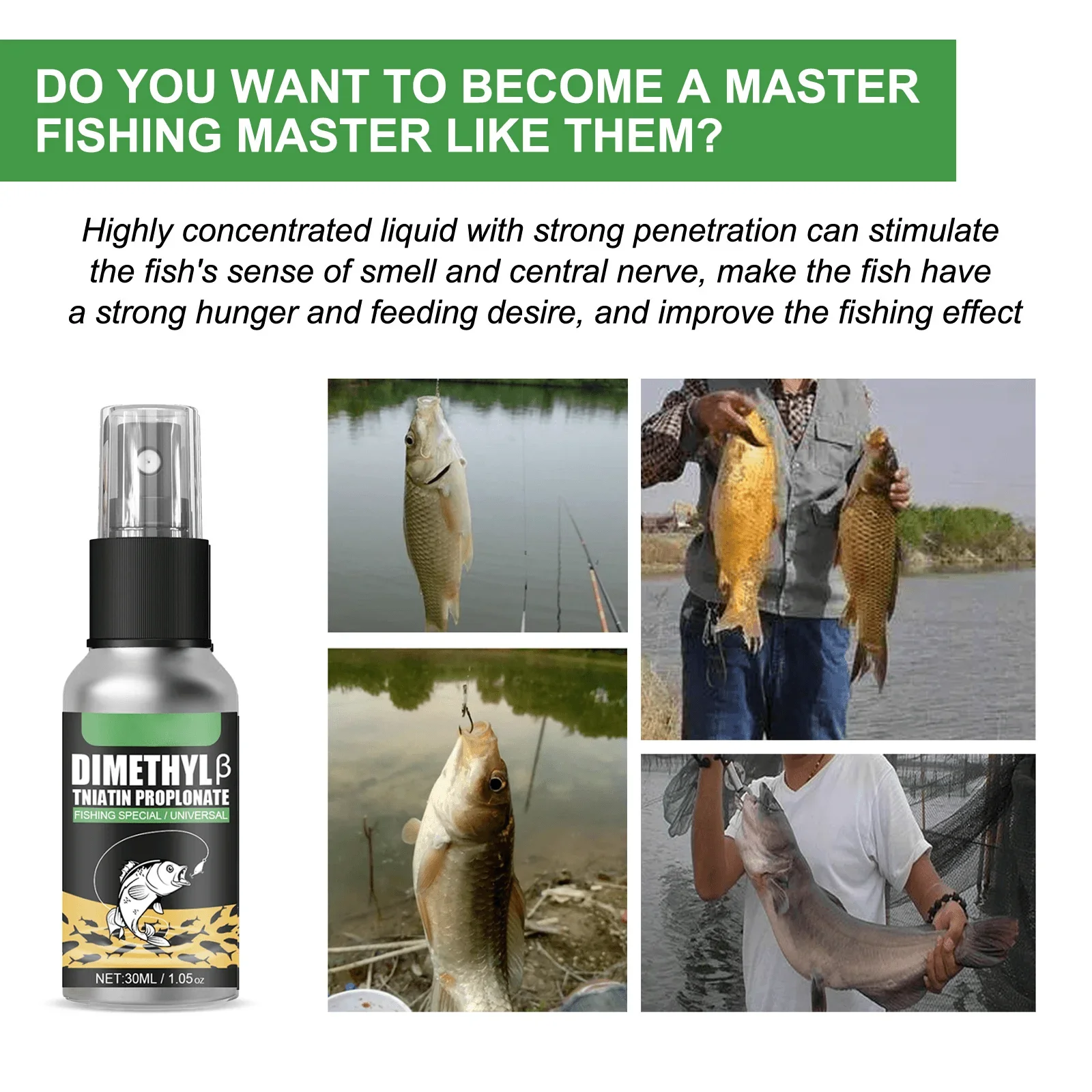 Natural Absorb Scent Fish Attractants For Absorb Fishing Additive Spray High Concentration Attractant Enhancer 30ml fish bait,fishing bait