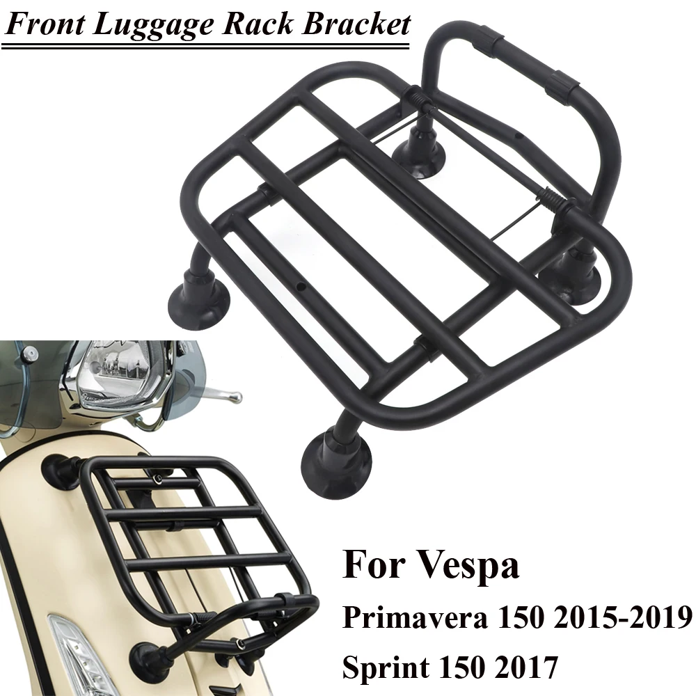 

ABS For VESPA Sprint 150 2017 Front Luggage Rack Bracket Motorcycle Parts For Primavera 150 2016 2017 2018 2019 Front Shelf
