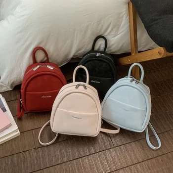 Spring New Fashion Sweet Casual Small Backpack for Women Casual and Simple Commuting Bag Fashionable and Versatile Shoulder Bags 1