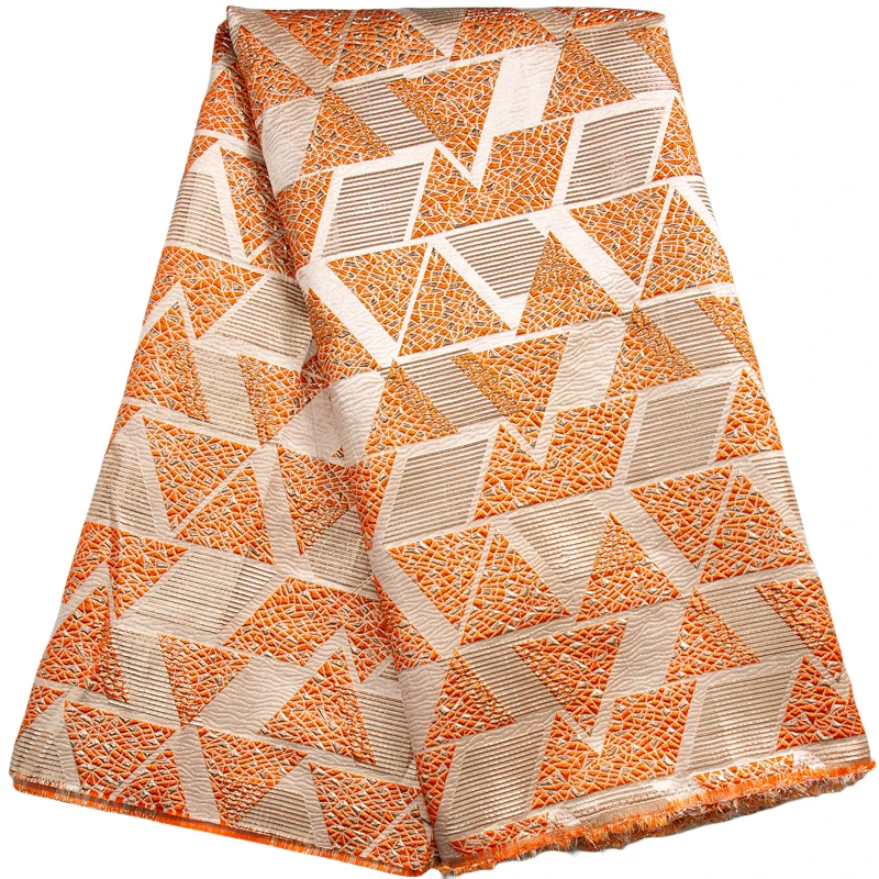 

Kalume African Brocade Jacquard Lace Fabrics 2023 New Brocade Lace Fabric for Wedding Dress Nigerian Tulle Lace Fabric F3513