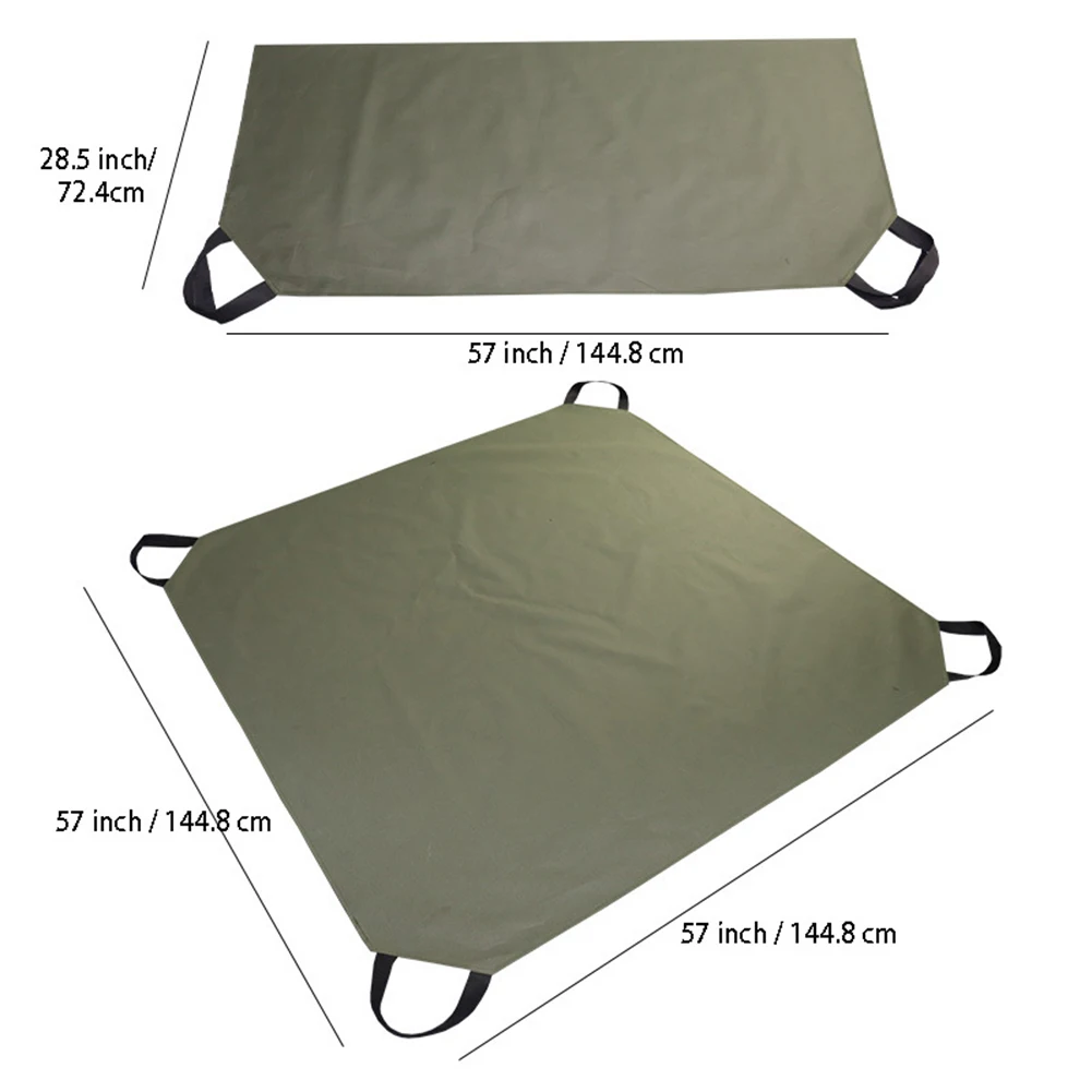 실용적인 브랜드 잎 보관 가방, 마당 청소용 옥스포드 원단, 방수 57x57 인치, 600D, 1 PC, 신제품