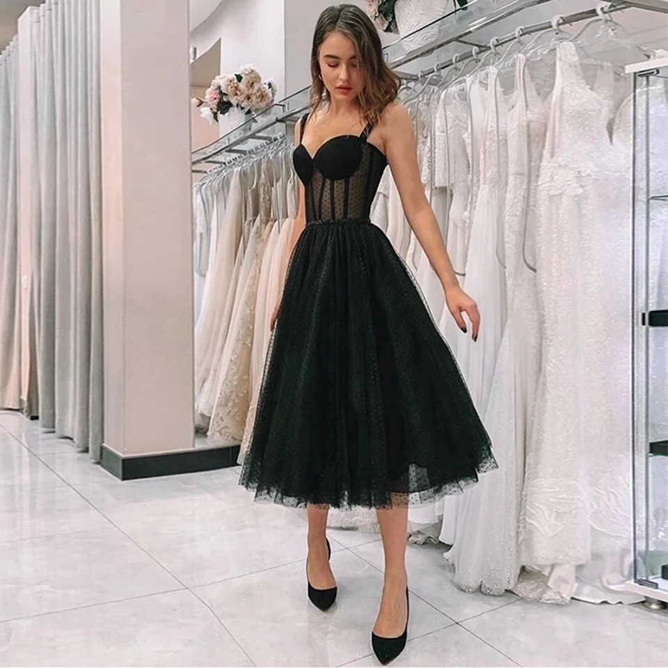 

ANGELSBRIDEP Spaghetti Straps Long Evening Party Gowns Sexy Illusion Corset Transparent Bodice Vestidos De Birthday Prom Dress