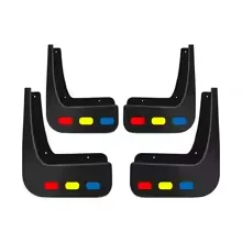 Premium Car Mud Flaps - Set of 4 Anti - Splash Front & Rear Fender Guards (Style C)