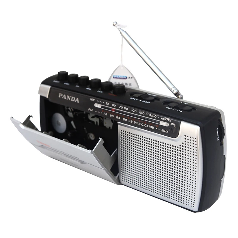 Cassette Player Portable Cassette Player Tape Recorder Walkman Music Speaker FM MW Radio for Elderly Kids Learning Language