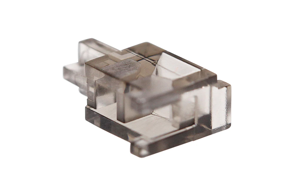no estabilizador para teclado mecânico transparente preto claro bm60 bm65