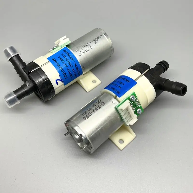 유량 감지 보드가 있는 370 DC 담수 펌프, DC 5-12V 다이어프램 펌프, 자체 프라이밍 분무기 펌프, 800 ML/min 무분무기, CJWP27
