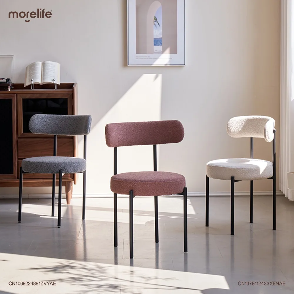 Дизайнерские Кухонные обеденные стулья с акцентом, эргономичный современный дизайн, офисное кресло для релаксации в скандинавском стиле, мебель Esszimmer шнурка K01