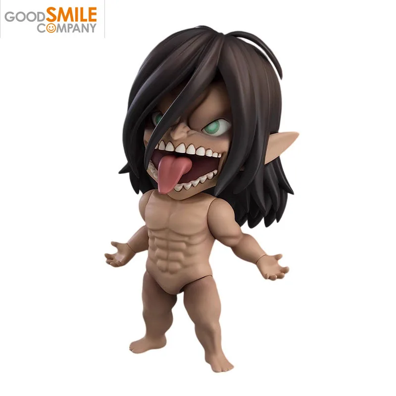 

In Stock Good Smile Original GSC Nendoroid 2022 Anime Attack on Titan Eren Yeager Movable Action Figure Model Holiday Gifts