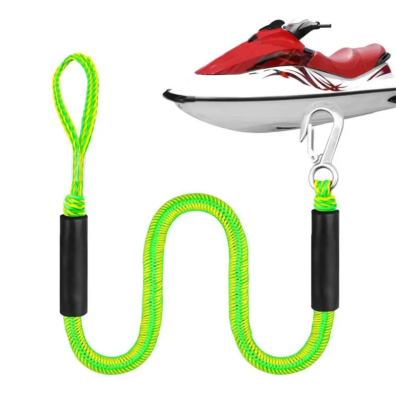 

1PC Dock Lines Elastic Marine Rope Cords Shock Ties For Kayak Watercraft Jet Ski Pontoon Canoe Power Boat Accessories
