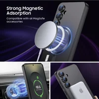 Magnetic Phone Case For Samsung Galaxy S25 FE-Drop Protection Bumper with Camera Lens Protector,Matte Metallic - Image 2