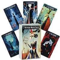 10.3*6cm Strange World Tarot Original Art Work 78 Pcs Tarot Cards Based on Rider Waite System 1