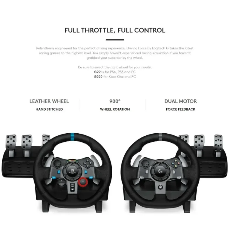 Steering Wheel Logitech G29 Driving Force Race Wheel Logitech G