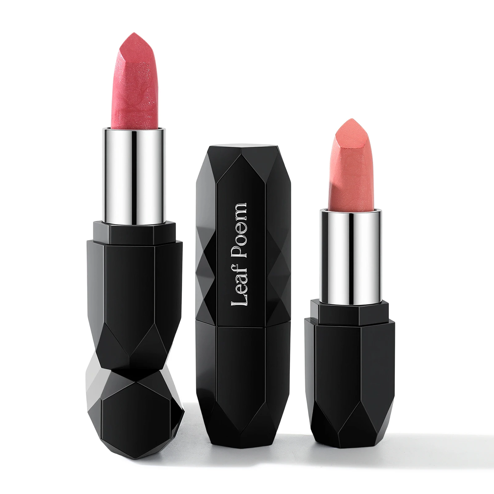 Pearlmuttischer Metallic Lippenstift Langanhaltend Wasserfest_voghion.com