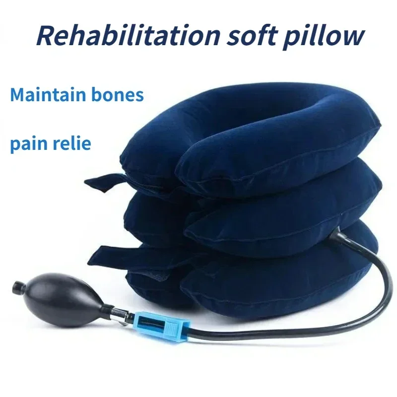 Neck Stretcher Inflatable Air Cervical Traction 1 Tube House Medical Devices Orthopedic Pillow Collar Pain Relief Tractor 3