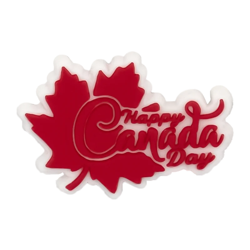 1/20PCS Shoe Charms Canada Style Food Maple Leaves for Women Men Shoe Clog Sneaker Sandal Buckle Kid Decoration shoe charms