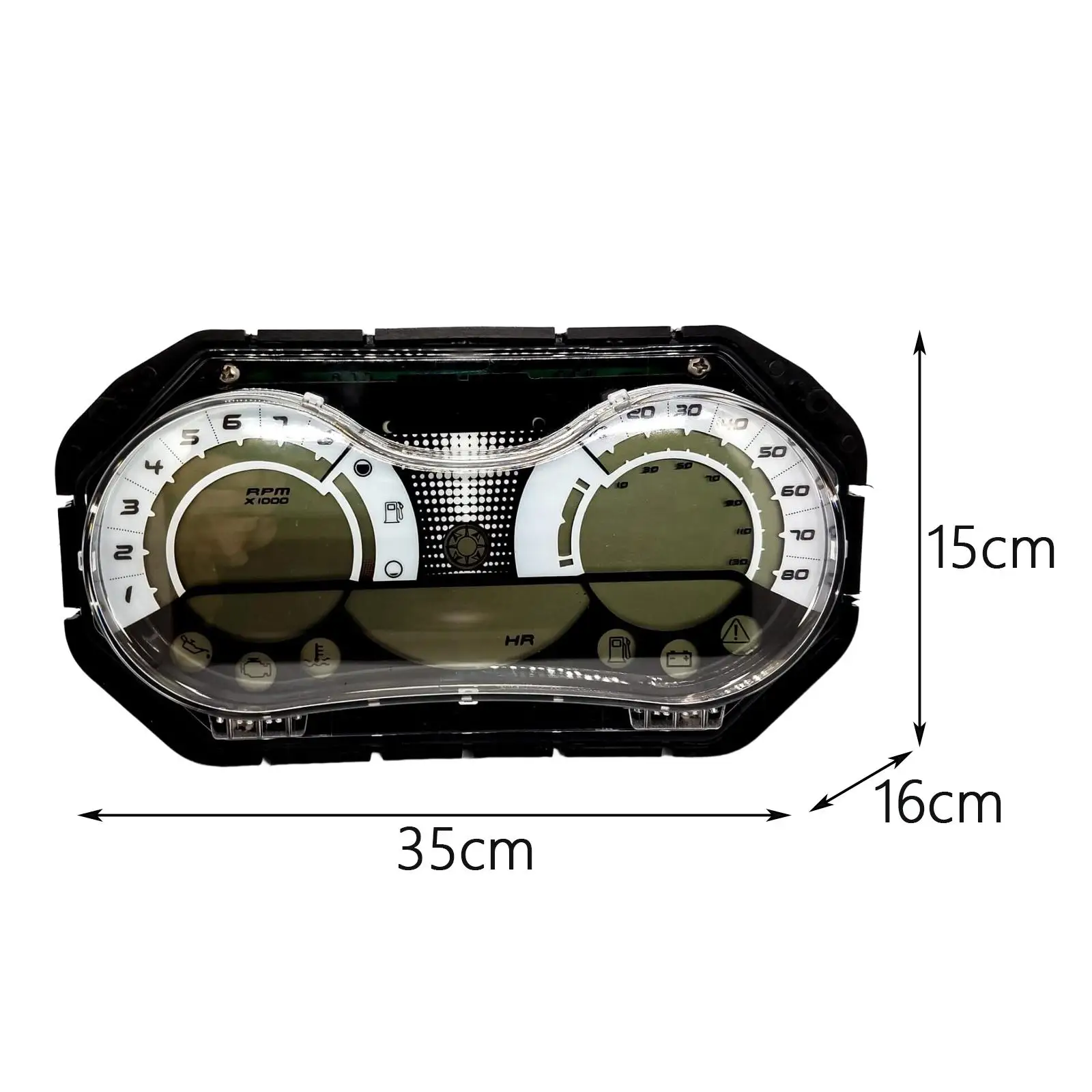 Digital LCD Brp Speedometer 278002270 Gauge Cluster Replacement for Seadoo Rxp-x Wake GTX High Quality Accessories