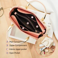 Sac à bandoulière en cuir croûte FOXER pour femme, sac à main élégant, nouveau sac fourre-tout grand format pour femme 2026, sac à bandoulière de luxe 5