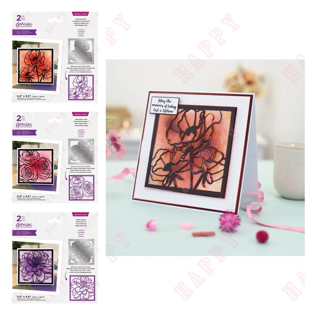 

Blushing Poppy Traditional Rose Dainty Dahlia Metal Craft Cuts Dies Diy Scrapbook Paper Diary Decoration Manual 2022 Arrival New