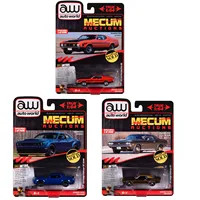 AW auto world  1:64 Dodge challenger SRT demon ford mustang  351 diecast alloy car model 1