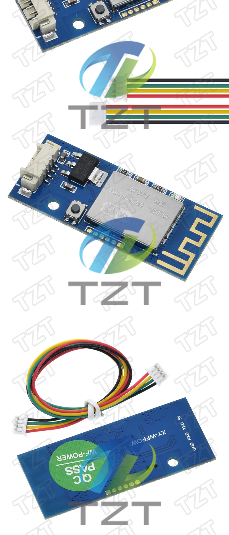 TZT ESP8285H16 WIFI-Modul Handy-APP Smart Home-Fernbedienung durch Stromversorgungssystem zur Steuerung des Leistungsmoduls für DC-DC – Detail 8