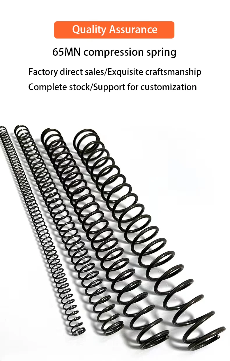 WD4,0 mm Außendurchmesser, 18–35 mm, Länge 100–500 mm, 65 MN lange Stahlfedern – Druckspulen mit hohem Kohlenstoffgehalt für Industriemaschinen und Automobile – Detail 2