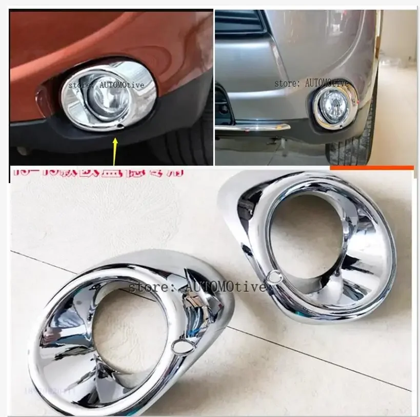 

Передняя противотуманная фара из АБС-пластика, 2 шт., обшивка для Mitsubishi Outlander 2013, 2014, 2015