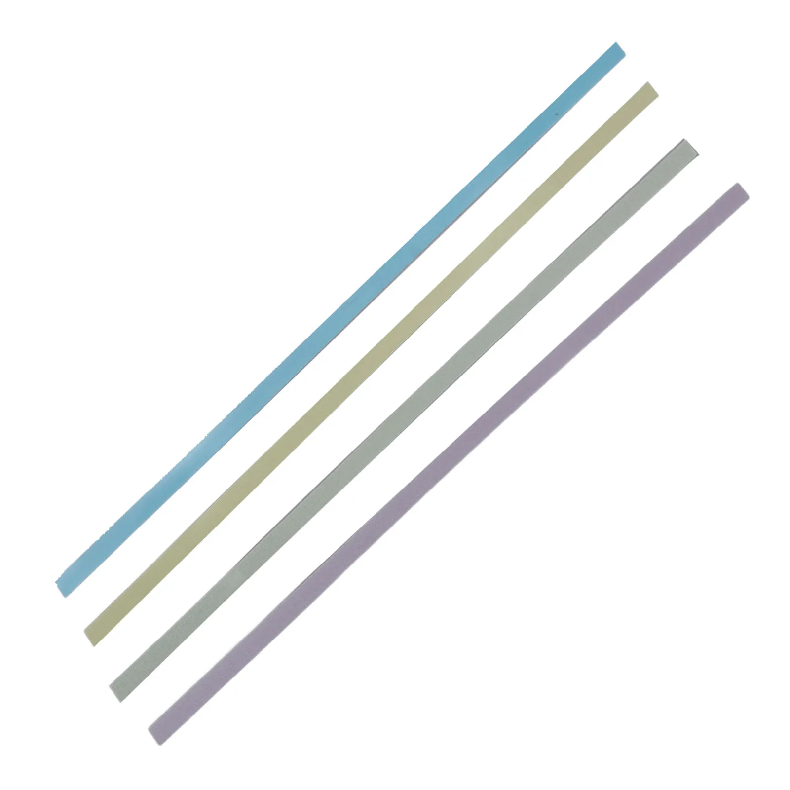 60PCS Dental Polishing Strips Abrasive Dental Floss Wear Resistant 4 Colors Tear Resistant for Household for Tooth Polishing