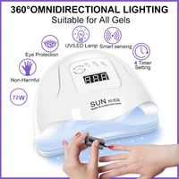 Professional Nail Dryer 36 LEDS UV Manicure Lamp for Nails Gel Polish Drying Light With Timer Auto Sensor Equipment Salon Tools 2
