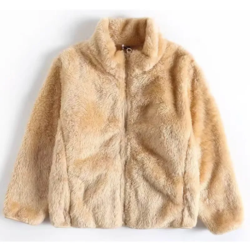 Winter Polar Fleece Zipper Jacket for Boys and Girls