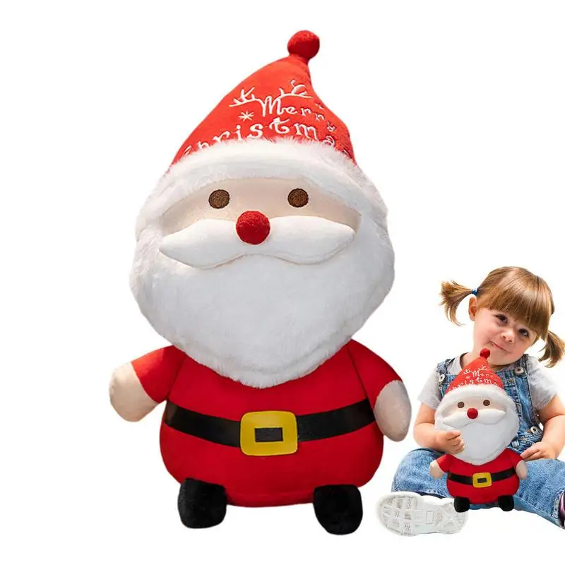 

Рождественская плюшевая игрушка для стариков, кукла Санта-Клауса, мягкие игрушки, рождественские украшения, рождественские аксессуары для детей, мальчиков и девочек