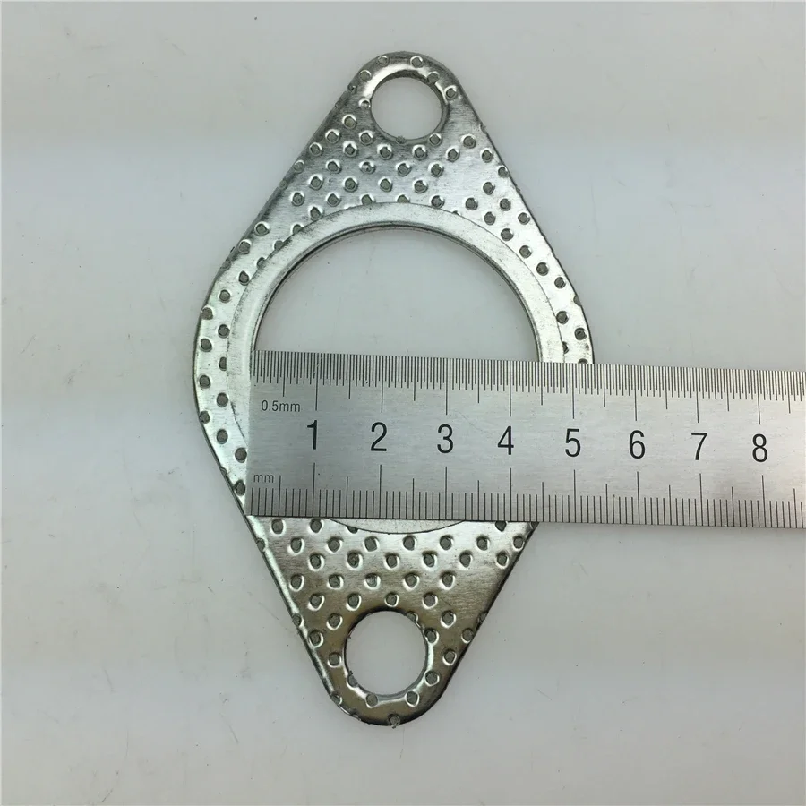 2pcs, for The Chery QQ Car Muffler Interface Pad Chery QQ372 0.8 Displacement Exhaust Pipe Gasket