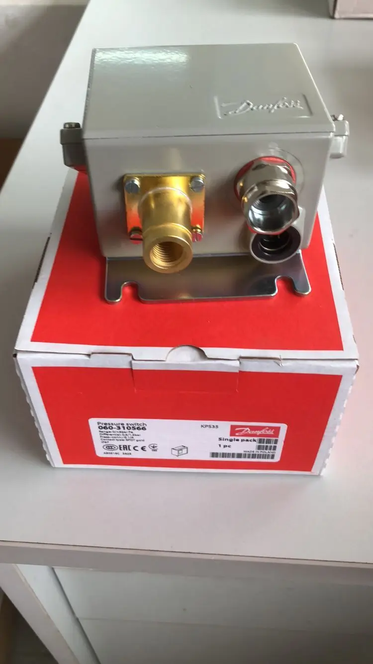 

KPS35 060-310566 Danfoss Genuine Pressure Switch KPS35 060-3105