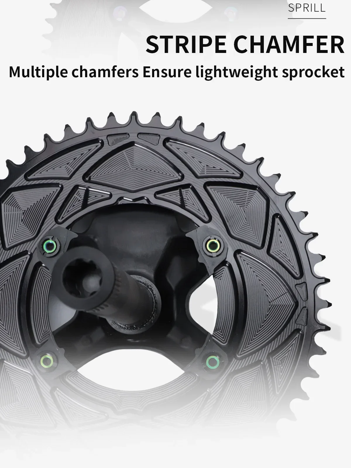 110BCD 3mm Offset Chainrings Narrow Wide 40T-58T Bicycle Chain