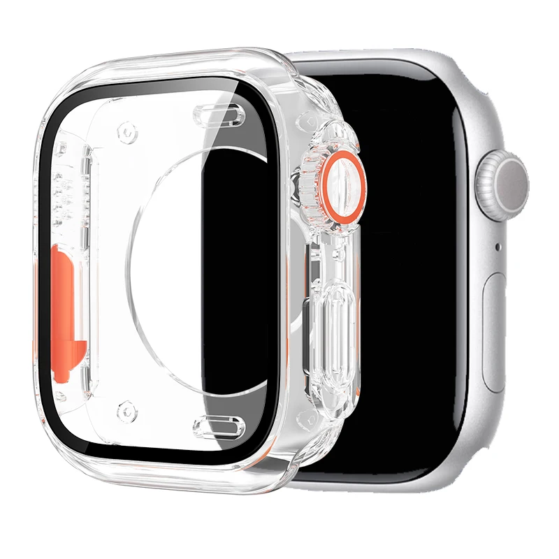 Premium Hard PC Case with Tempered Glass Screen Protector