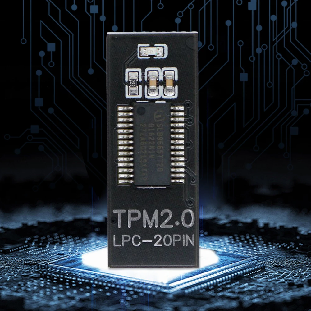 TPM 2.0 모듈 12/14/18/20PIN 암호화 보안 보드 원격 카드 암호화 보안 모듈 원격 카드 교체