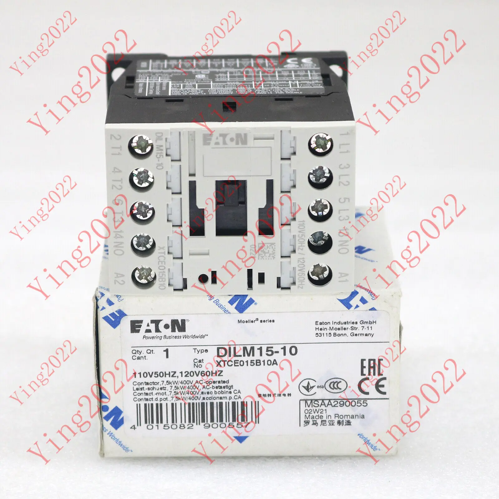 

DILM15-10 AC EATON MOLELLER New Contactor In Box Spot Stocks