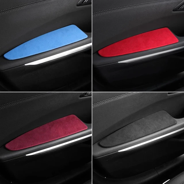 Alcantara Wrap Car Dashboard Panel ABS Cover Trim Car Interior Decoration  For BMW F30 F31 F32 F34 F36 3GT 3 4 Series Accessories