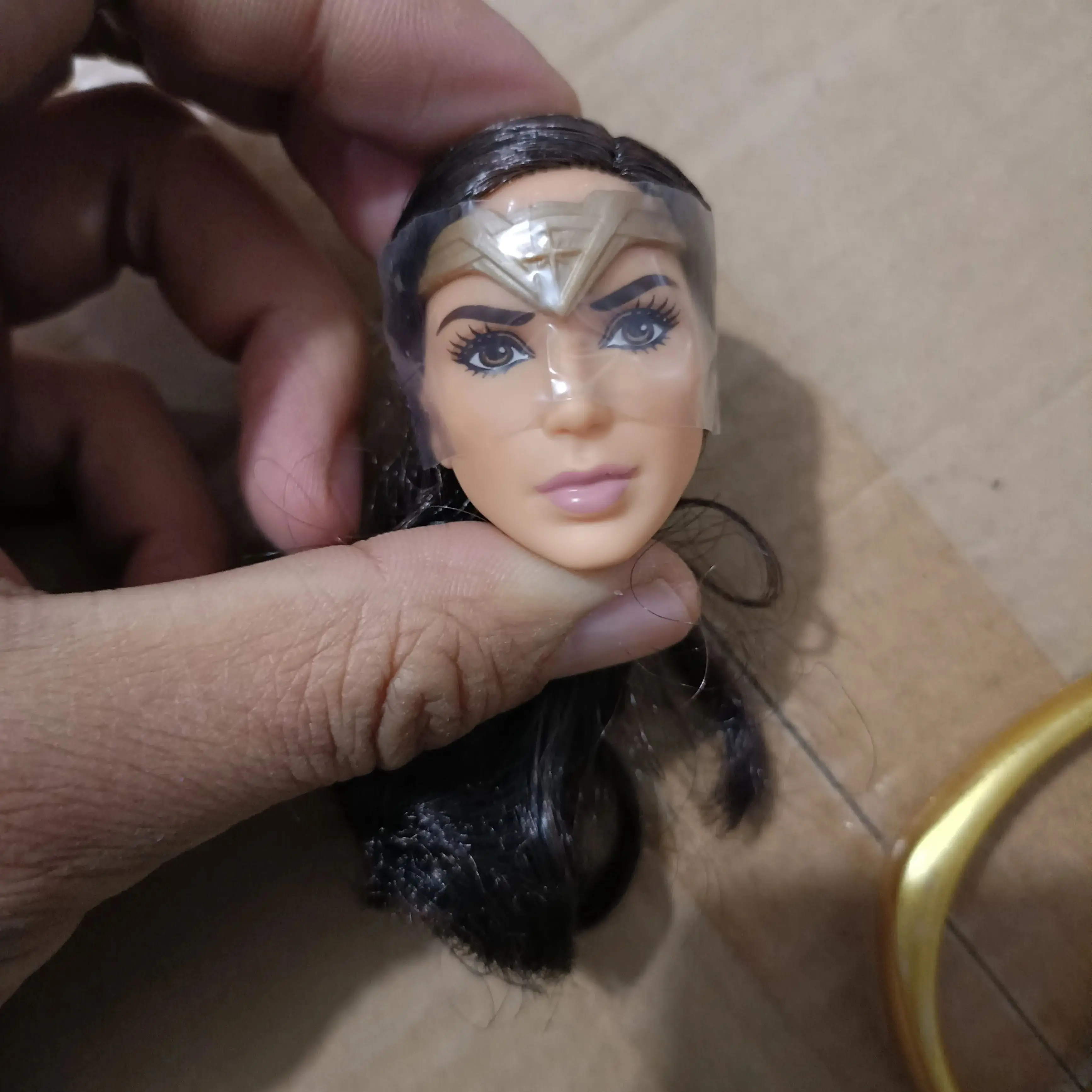 소녀 가방 인형 선물 액세서리 머리 1/6, 약 30cm, huihugongzhuwanju