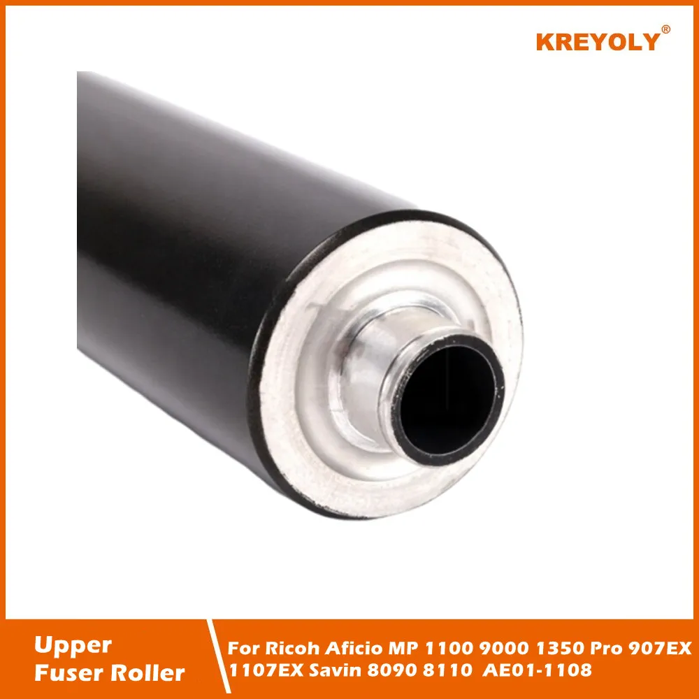 Rolo Fusor Superior para Ricoh Aficio mp 1100 9000 1350 Pro 907ex 1107ex Savin 8090 8110 Ae011108 Ae011108 - Imagem 2