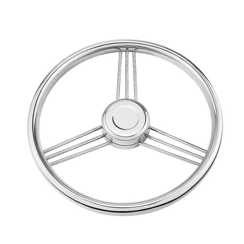 

Suitable for 316 stainless steel marine steering wheel with a diameter of 342mm, rudder and speedboat hardware