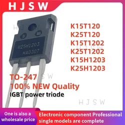 5PCS Premium Quality TO - 247 IGBT Power Transistors (K15T120)