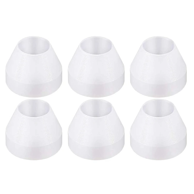 Pen Bushings White Pen Bushings Non-Stick Durable Pen Bushings Synthetic Bushings For CA Finishing Pen Turning (6)