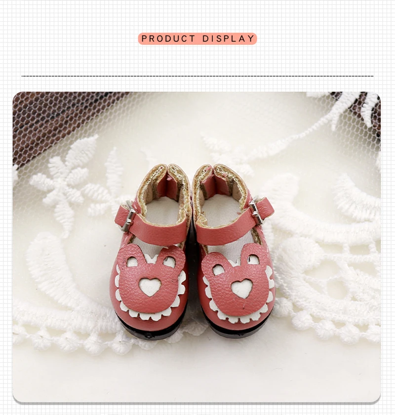 Neo Blythe Doll Cookies Bear Shoes 4