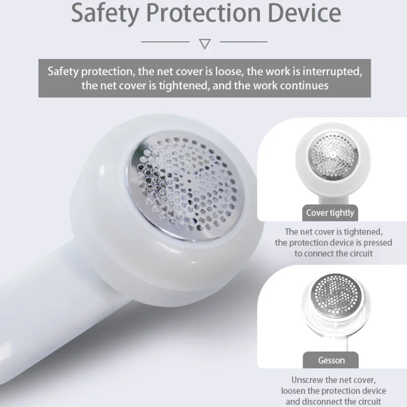 Clothes Fuzz Pellet Trimmer Machine Electric Chargeable Fabric Shaver Removes for Clothes Spools Removal Lint Remover 5