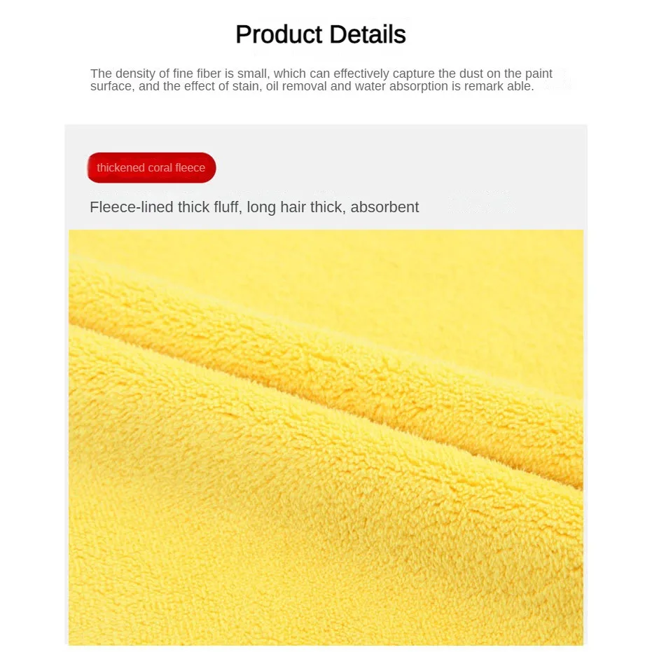 Car&Home Towel Extra Soft Car Wash Microfiber Towel Car Cleaning Drying Cloth Care Cloth Detailing WashTowel Never Scrat microfiber towel cleaning cloth microfiber cleaning cloths microfiber car towel microfiber towels microfiber washing towel car drying towel suede car towel leather cleaning cloth drying cloth