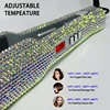 Hair Straightener Flat Iron With Rhinestones 2 Inch Titanium Straightener Iron with LCD Display Fast Heating Plancha de Cabello 3