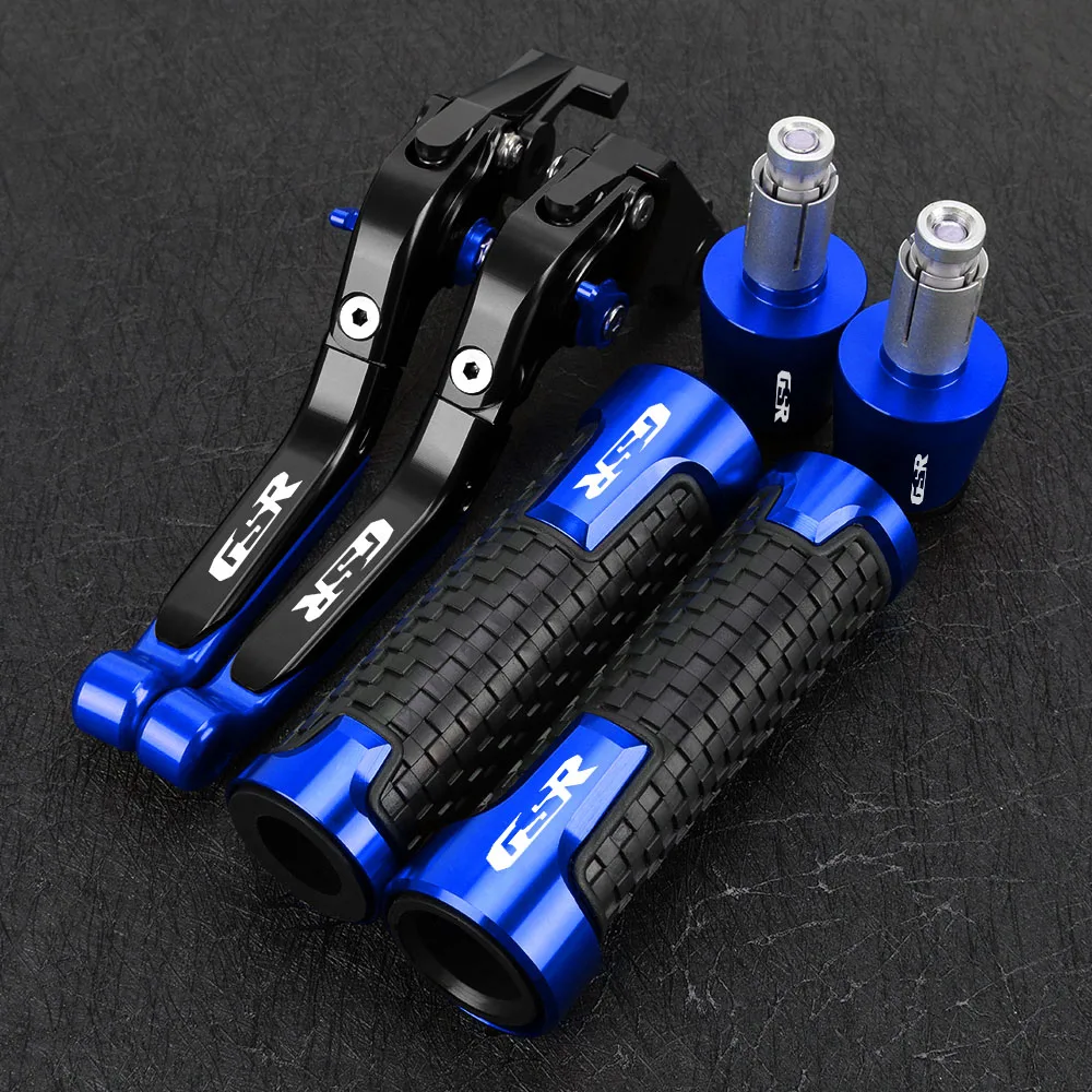 

Motorcycle Foldable Brake Clutch Levers 22MM 24MM Handlebar Handle Grips Ends For SUZUKI GSR400 GSR600 GSR750 GSR 400 600 750